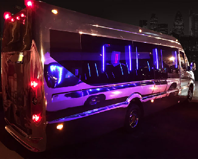 Party Bus Hire in South East England
