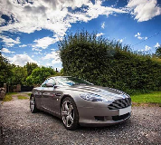 Aston Martin DB9 Hire in South West England
