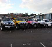 Jeep Limos and 4x4 Limos in South West England
