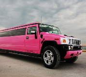 Pink Limos in North West England
