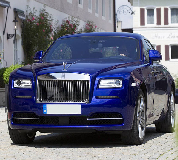 Rolls Royce Ghost - Blue Hire in North East England
