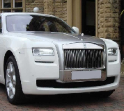 Rolls Royce Ghost - White Hire in Scotland
