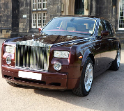 Rolls Royce Phantom - Royal Burgundy Hire in South East England
